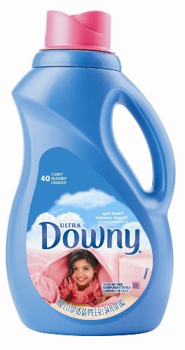 Book Cover Downy Fabric Softener, Ultra Concentrated, April Fresh, 40 Loads, 34 fl oz (Pack of 2)