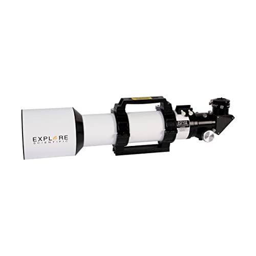 Explore Scientific ED102 Essential Series Air-Spaced Apochromatic 102mm Triplet Refractor Telescope for Astrophotography Astronomy