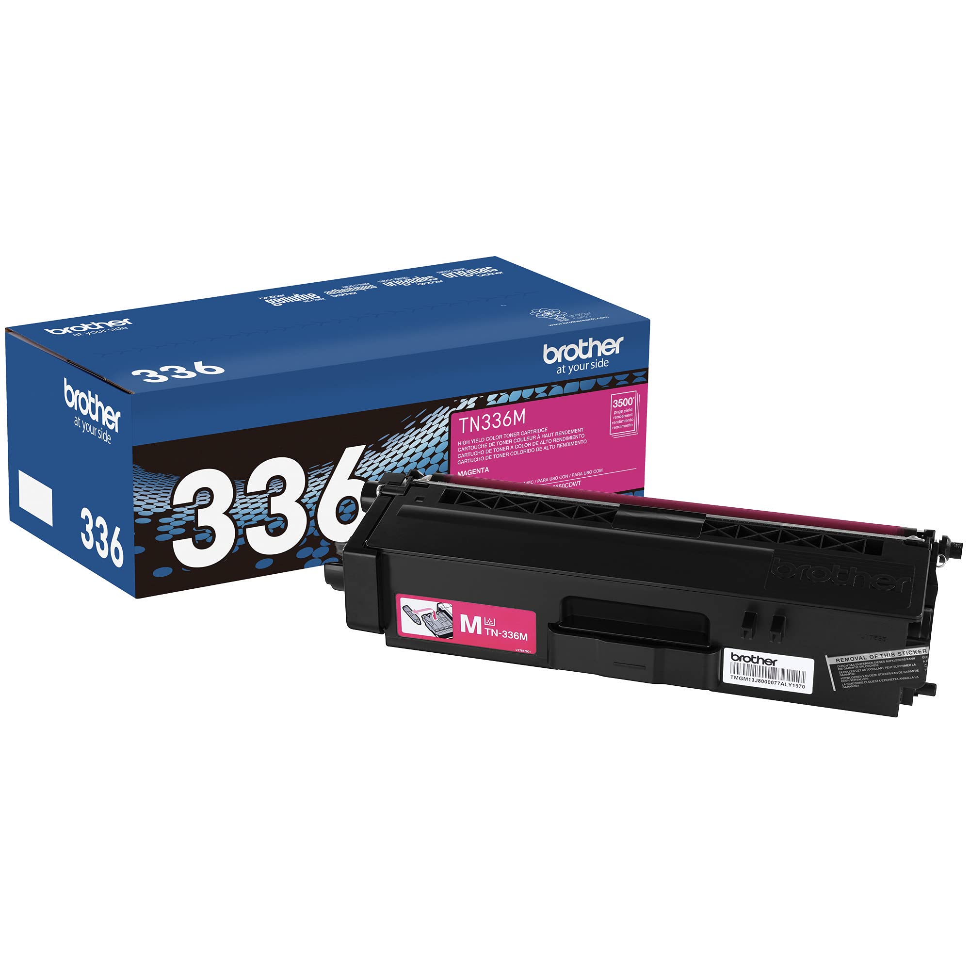 Brother Printer TN336M Toner Cartridge Magenta Toner Cartridge