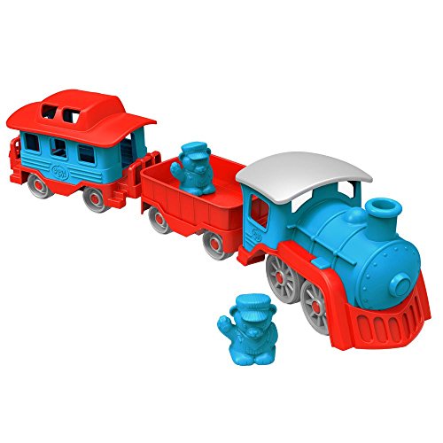 Book Cover Green Toys Train - Blue
