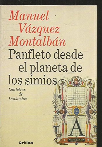 Panfleto desde el planeta de los simios