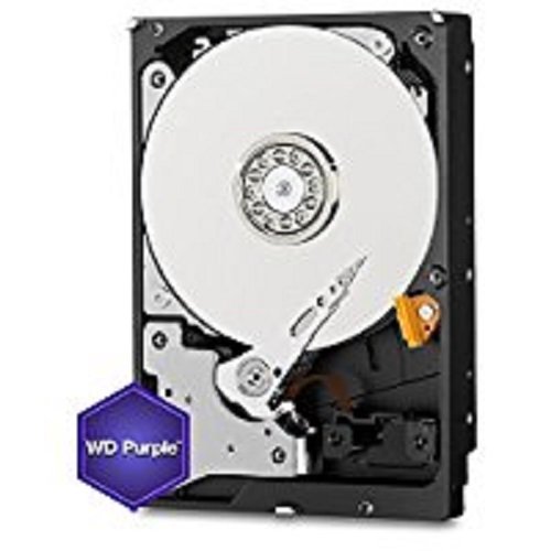 WD Purple 4TB Surveillance Hard Disk Drive - 5400 RPM Class SATA 6 Gb/s 64MB Cache 3.5 Inch - WD40PURX