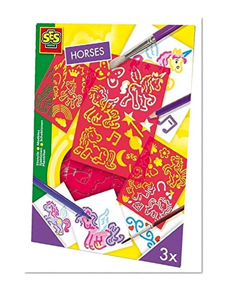Ses - 00355 - Loisirs Créatifs - Pochoirs - Thème Poney