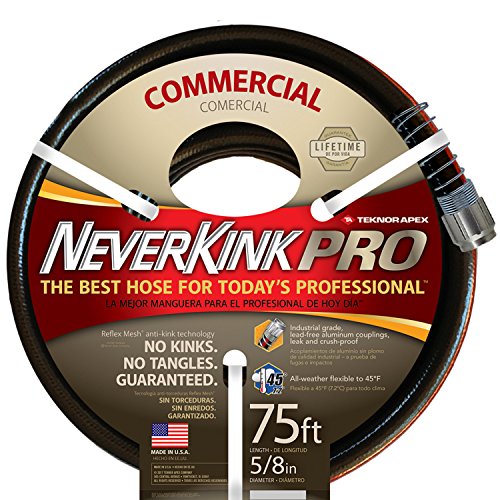 Book Cover Teknor Apex Neverkink  8844-75 PRO Water Hose,  5/8-in x 75-feet
