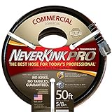 Apex NeverKink 8844-50 Series 4000 Commercial Duty Pro Garden Hose, 5/8-Inch by 50-Feet