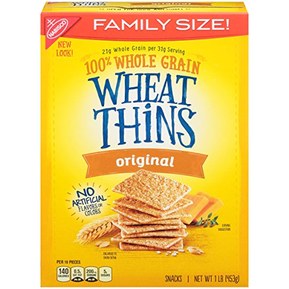 Wheat Thins Crackers (Original, 16-Ounce Boxes, 6-Pack)