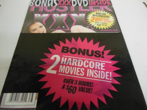 Hustler XXX Hardcore Unlimited Men's Magazine No 88 Bonus DVD Inside