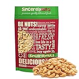 Sincerely Nuts – Whole Cashews Roasted and Salted | Two Lb. Bag | Deluxe Kosher Snack Food | Healthy Source of Protein, Vitamin & Mineral Nutritional Content | Gourmet Quality Vegan Cashew Nut