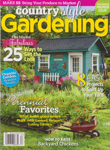 Country Style Gardening Magazine 2014 Country Collectibles #83