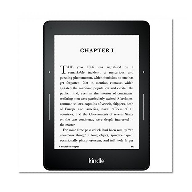 Kindle Voyage E-reader, 6" High-Resolution Display (300 ppi) with Adaptive Built-in Light, PagePress Sensors, Wi-Fi - Includes Special Offers