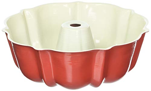 Nordic Ware 51322RD 51322 6 Cup Bundt Pan 8.4" x 2.9" Size, Multicolor