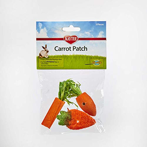 Kaytee 3 Count Chew Toy, Carrot Patch Variety