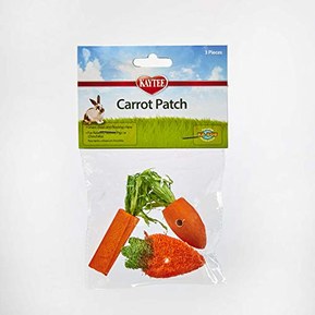 Kaytee 3 Count Chew Toy, Carrot Patch Variety