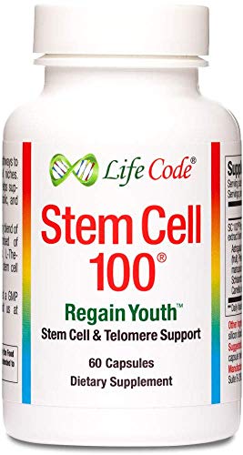 Stem Cell 100 with Telomere Support, 1 Bottle, 60 Capsules