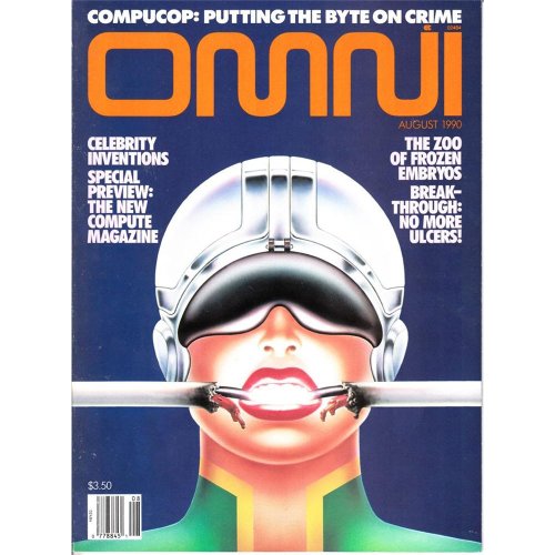 Omni Magazine August 1990 Compucop: Putting The Byte On Crime