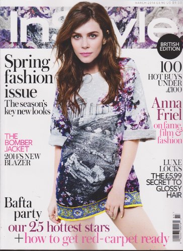 Instyle Magazine British Edition March 2014