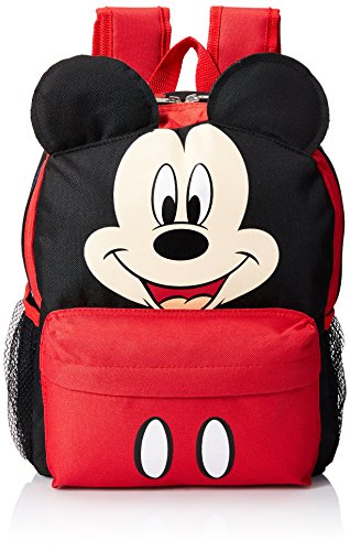 Disney Mickey Mouse Smiley Face and Ears Kids 12" Backpack