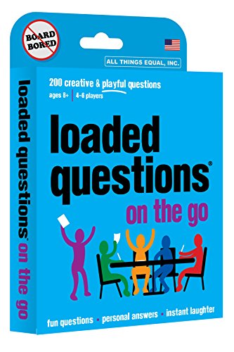 Book Cover Loaded Questions On The Go Card Game