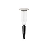 PF WaterWorks PF0250 EasyPOPUP Patented Universal Bathroom Sink Pop-Up Stopper, Easy Install/Remove Design, No Disassembly, Fits BallRod Pop-Up Drains, 5-1/2 in Tall 1.5 in. Cap Dia. Chrome