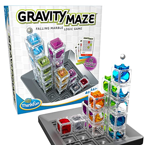 Book Cover ThinkFun Gravity Maze Marble Run Brain Game and STEM Toy for Boys and Girls Age 8 and Up â€“ Toy of the Year Award Winner