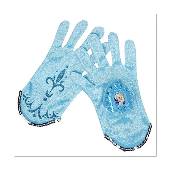Disney – La Reine des Neiges – 1 Paire de Gants Musicaux d'Elsa – Version Anglaise