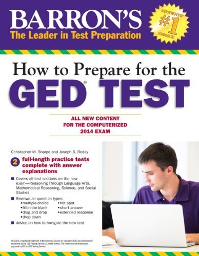 By Christopher Sharpe How to Prepare for the GED?? Test (with CD-ROM): All New Content for the Computerized 2014 Exam (Bar (Pap/Cdr)
