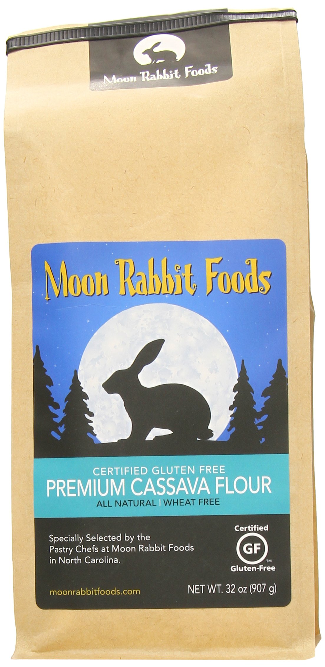 Book Cover Moon Rabbit Premium Cassava Flour, 32 Ounce