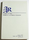 Journal of the American Academy of Religion (Volume LIX Number Two, Summer 1991)