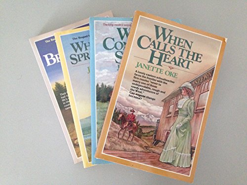 Author Janette Oke Four Book Bundle Canadian West Series Includes: When Calls the Heart - When Comes the Spring - When Breaks the Dawn - When Hope Springs New