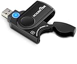 Rocketek RT-CR3A 11 In 1 USB 3.0 Memory Card Reader/Writer with A Build-in Card Cover and 2 Slots (SD Card + Micro SD Card) for SDXC, Uhs-I SD, SDHC, SD, Micro SDXC, Micro SDHC, Micro SD, MMC Memory Cards