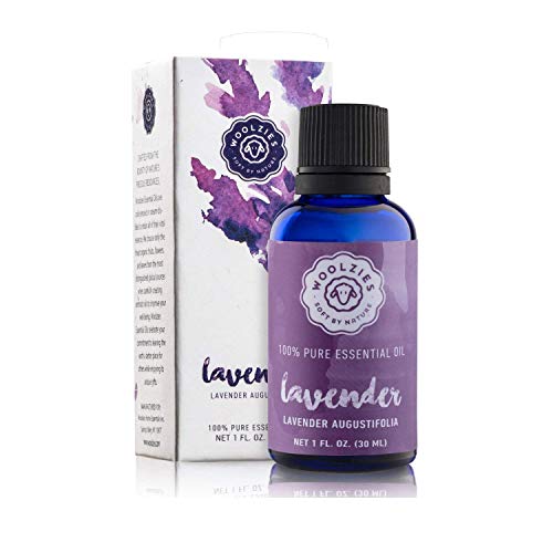Woolzies Lavender Essential Oil - 100% Pure Therapeutic Grade Lavender Oil for Diffuser and Topical Use, Improves Relaxation and Sleep Quality, 1 FL OZ.