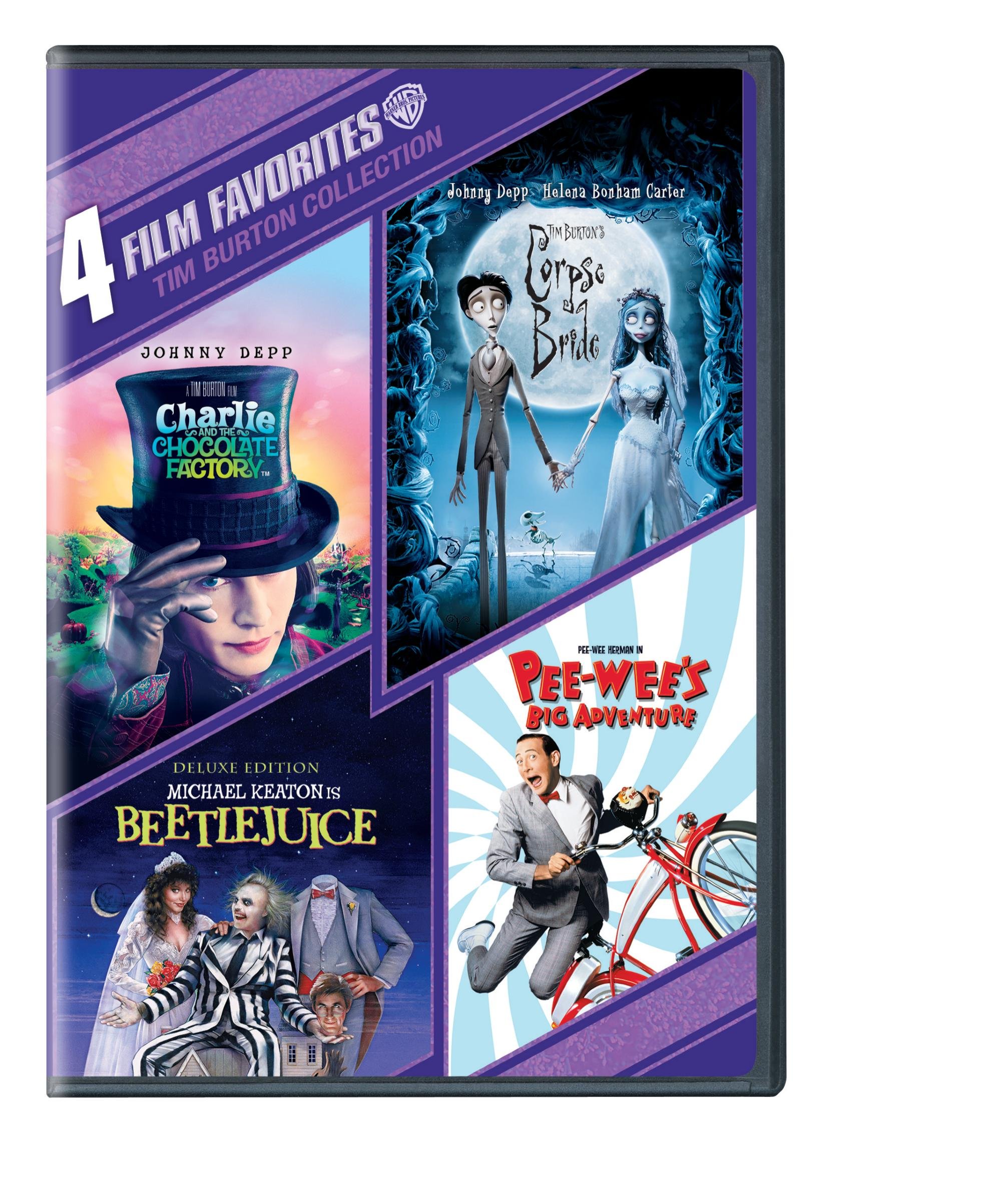 Book Cover 4 Film Favorites: Tim Burton Collection (4FF)(DVD)