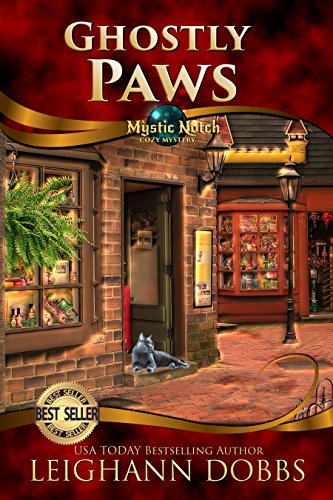 Book Cover Ghostly Paws (Mystic Notch Cozy Mystery Series Book 1)