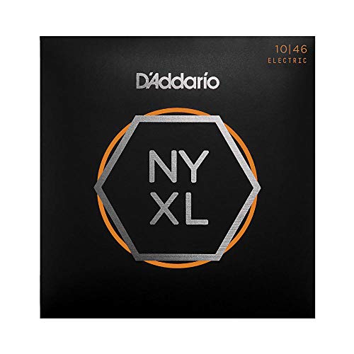 Book Cover Dâ€™Addario NYXL1046 Nickel Plated Electric Guitar Strings, Regular Light,10-46 â€“ High Carbon Steel Alloy for Unprecedented Strength â€“ Ideal Combination of Playability and Electric Tone