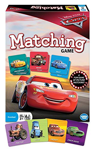 Book Cover Games - Disney - Cars - Matching Toys New Gifts Licensed 01283
