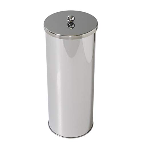 Book Cover Zenna Home 7666ST, Toilet Paper Canister, Chrome
