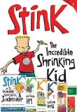 Stink Moody 7 Books- The World's Worst Super-stinky Sneakers, Solar System Superhero, the Incredible Shrinking Kid, Midnight Zombie Walk, the Incredible Super-galactic Jawbreaker, the Ultimate Thumb-wrestling Smackdown, the Great Guinea Pig Express,