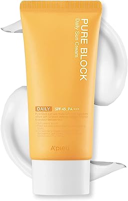 A'PIEU PURE BLOCK Natural Sun Cream SPF45/PA+++