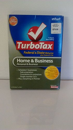 Book Cover TurboTax Home and Business Federal & State Returns + E-File 2012 Win/Mac