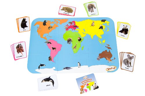 Book Cover Teach My Continents and Animals