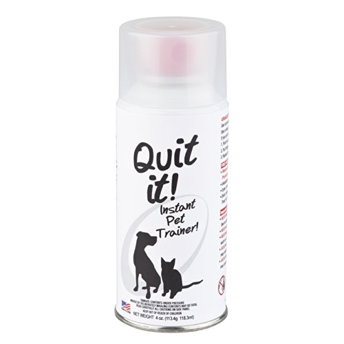 Book Cover Quit It! DRP-PTS-1000 118ml Instant Pet Training Spray, 4-Ounce