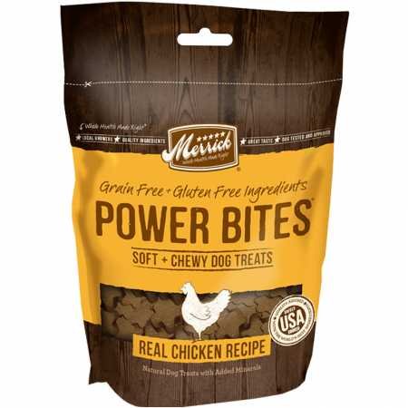 Merrick Power Bites Chicken Recipe Treats