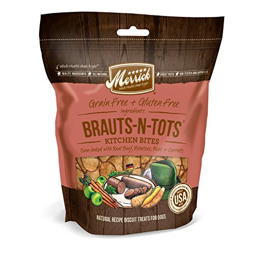 Merrick Kitchen Bites For Pets, 9-Ounce, Brauts-N-Tots