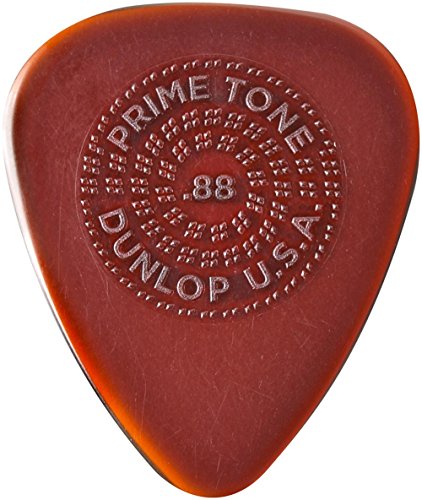 Dunlop Primetone Standard .88mm Sculpted Plectra (Grip) - 3 Pack