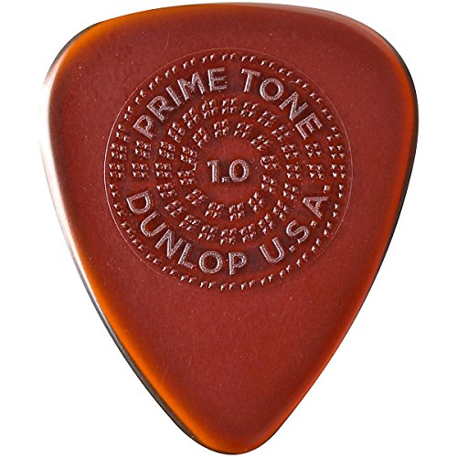 Dunlop Primetone Standard 1.0mm Sculpted Plectra (Grip) - 3 Pack