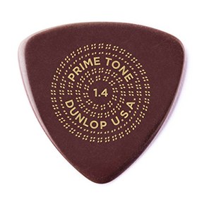 Dunlop 513P1.40 Primetone Triangle 1.4mm Sculpted Plectra (Smooth) - 3 Pack