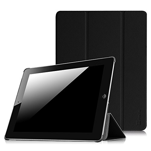 Fintie Slimshell Case for iPad 2 3 4 (Old Model) 9.7 inch Tablet - Lightweight Smart Stand Cover Protector Auto Wake/Sleep for iPad 4th Generation with Retina Display, iPad 3 & iPad 2, Black