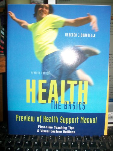 Health the Basics Preview of Health Support Manual