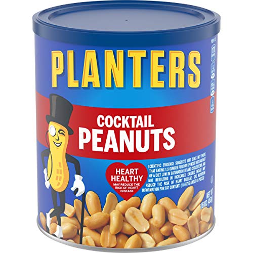 Planters Cocktail Peanuts, 16-oz. Packages (Count of 3)