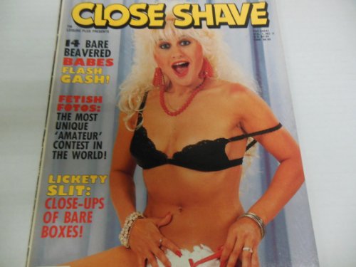 Close Shave Men's Magazine "Jeane" "Raw Clam a La Rita" Vol 1 #5 1988